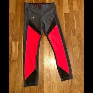 Under Armour Heat Gear Compression Capri Leggings